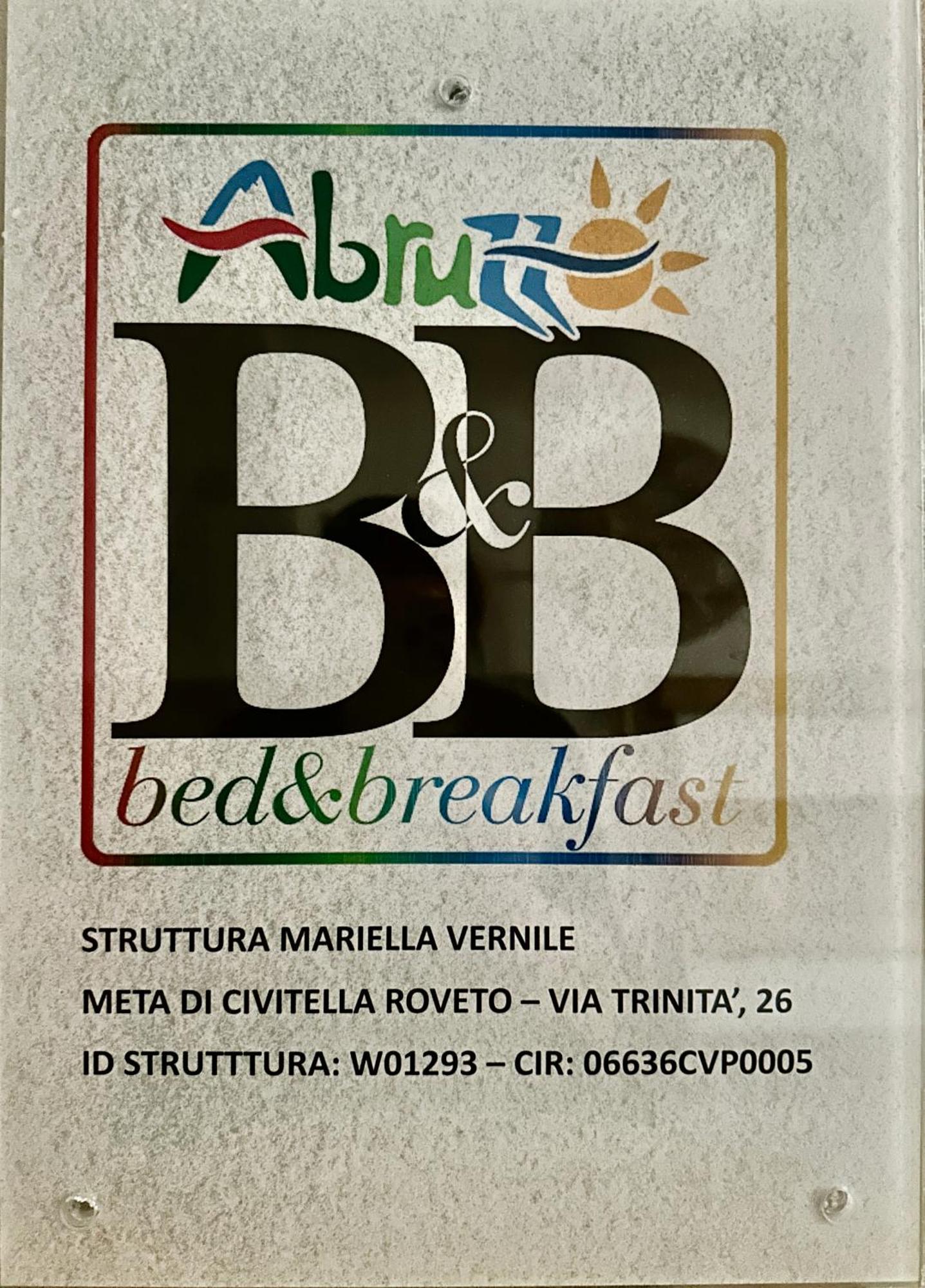Mariella Vernile Civitella Roveto Luaran gambar